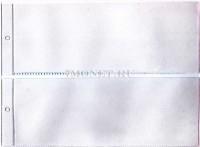 лист горизонтальный для 2 банкнот, размер ячейки 20,5х7,5