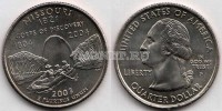 США 25 центов 2003 год Миссури