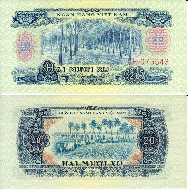 бона Вьетнам 20 ху 1966 год
