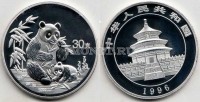 Китай монетовидный жетон 1996 год панда PROOF