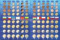 альбом под монеты стран Евросоюза Euro-Collection, 2 части