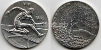 монета Финляндия 50 марок 1983 год Чемпионат мира по легкой атлетике