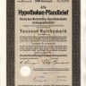 Германия Облигация Ипотека 4% 1000 Gm 1941