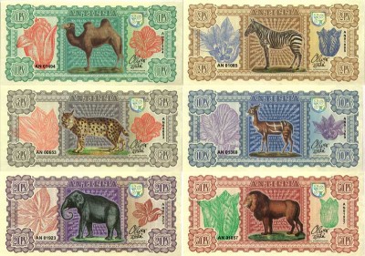 Антилия набор из 6 бон 2017 год