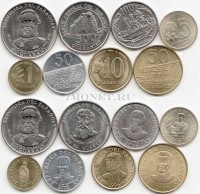 Парагвай набор из 8-ми монет
