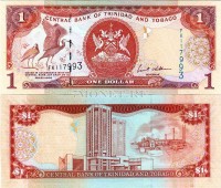 бона Тринидад и Тобаго 1 доллар 2006 год