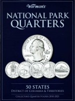 альбом для 25-центовых монет США. Национальные парки