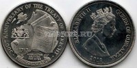 монета Гибралтар 3 фунта 2013 год 300-летие Утрехтского договора