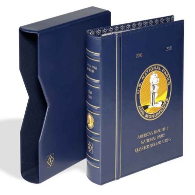 Альбом для монет США достоинством в 25 центов национальные парки