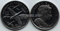 монета Остров Мэн 1 крона 2006 год самолеты II мировой войны - Супермарин Спитфайр