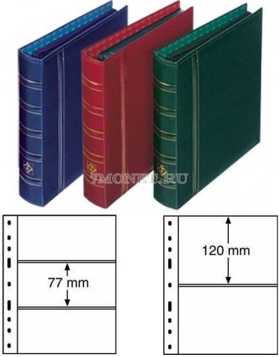 Альбом для банкнот Optima Classic