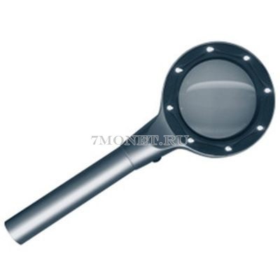 лупа со светодиодной подсветкой 2,5-кратная Lindner 7151