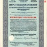 Германия Облигация Ипотека 4 % 100 Gm 1942