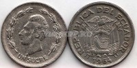 монета Эквадор 1 сукре 1964 год 