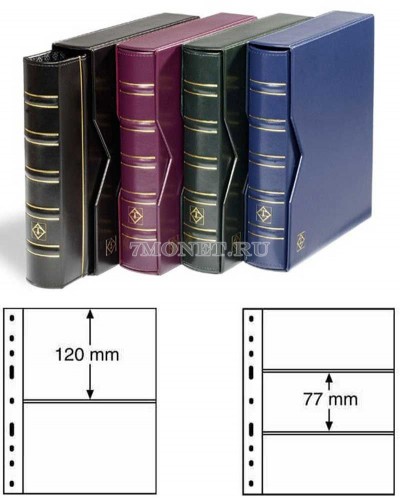 Альбом для банкнот Optima Classic в шубере