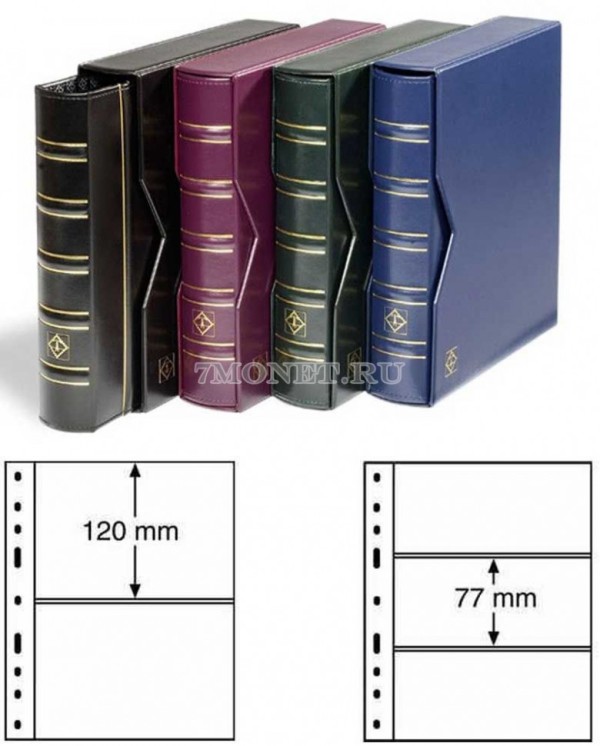 Альбом для банкнот Optima Classic в шубере