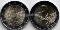 монета Литва 2 евро  2015 год Литовский язык