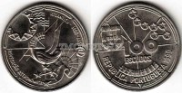 монета Португалия  100 эскудо 1990 год Великие географические открытия Астрономическая навигация