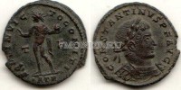 Античная монета .Римская Империя. Константин I. фоллис