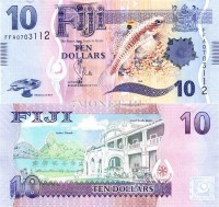 бона Фиджи 10 долларов 2012 год