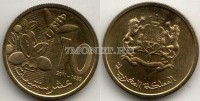 монета Марокко 10 сантимов 2011 год Пчела