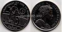 монета Остров Мэн 1 крона 2007 год 100-летие гонок «Трофей Туриста»