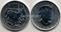 монета Канада 5 долларов 2013 год серия «Дикая природа» антилопа