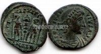 Античная монета .Римская Империя. Константин II. фоллис