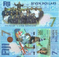 бона Фиджи 7 долларов 2017 год - Олимпийская сборная по регби