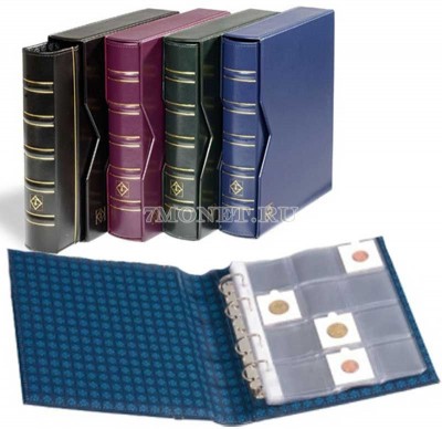 Альбом для монет в холдерах Optima Classic в шубере