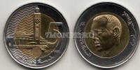 монета Марокко 5 дирхамов 2011 год Мечеть Хасана II
