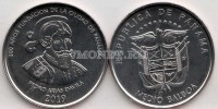 монета Панама 1/2 бальбоа 2019 год Педро Ариас де Авила