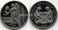 монета Cьерра-Леоне 1 доллар 2003 год XXVIII олимпийские игры в Афинах