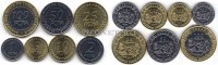 Центральная Африка  набор из 7-ми монет