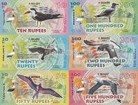 Остров Альбатрос набор из 6-ти банкнот 2016 год