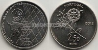 монета Португалия 2,5 евро 2012 год Олимпиада в Лондоне