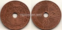 монета Французский Индокитай 1 сантим 1930 год