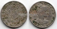 монета Бразилия 100 рейс 1901 год