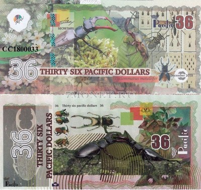 бона Тихий океан 36 долларов 2018 год Жук-олень