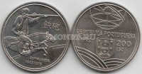 монета Португалия  200 эскудо 1993 год Espingarda