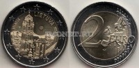 монета Литва 2 евро  2017 год 	Вильнюс – столица культуры и искусства.