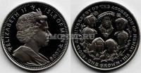 монета Остров Мэн 1 крона 2009 год 500 лет вхождения на трон Генри VIII