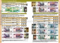Каталог банкнот России 1769-2019 + ценник (разновидности, стоимость, водяные знаки), 1-й выпуск, февраль 2019