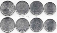 Бразилия набор из 4-х монет FAO