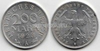 монета Германия 200 марок 1923А год