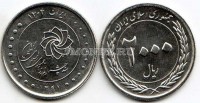 монета Иран 2000 риалов 2012 год