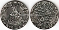 монета Португалия  200 эскудо 1995 год Король Жоао II