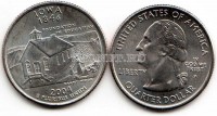 США 25 центов 2004 год Айова