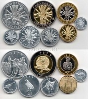 Кабо Дахла набор из 8-ми монет