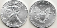 монета США 1 доллар 2017 год Шагающая Свобода